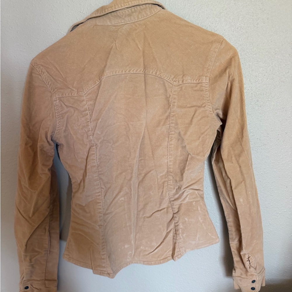 Tan Women's Jacket - Picture 2 of 4